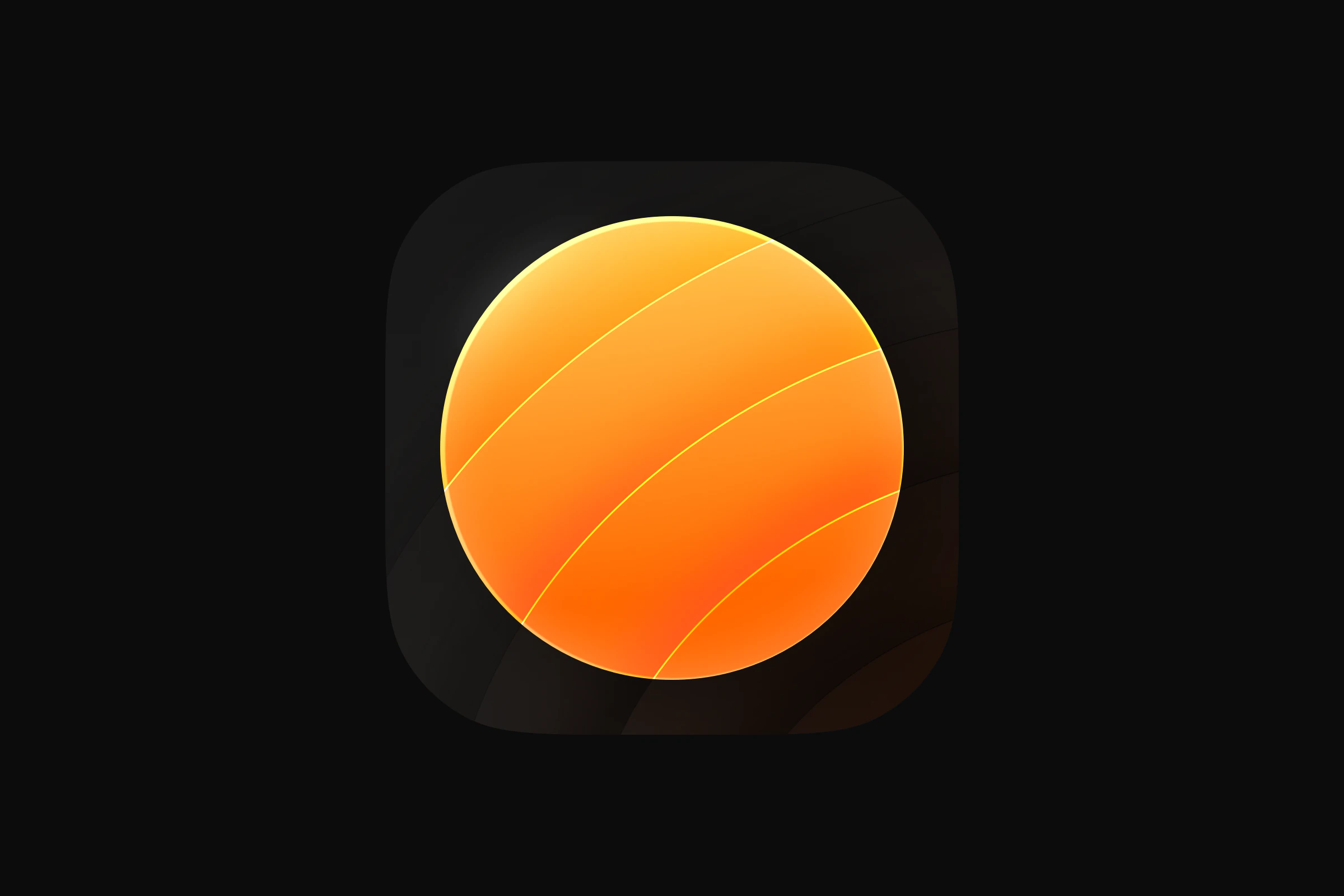 dark mode app icon for Tempo
